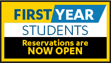 First-Year students orientation sessions registrations are open now